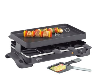 KÃŒchenprofi Raclette mit Grillplatte Grande