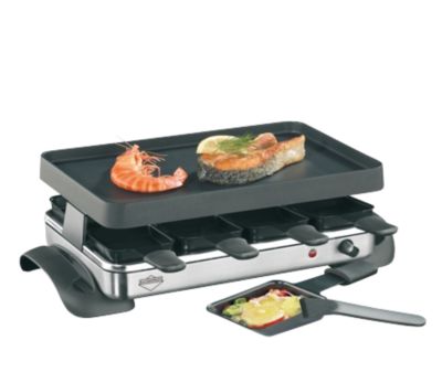 KÃŒchenprofi Raclette mit Steinplatte und Grillplatte Exclusive