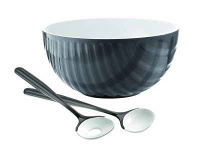 Guzzini SalatschÃŒssel mit Besteck Mirage