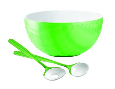 Guzzini SalatschÃŒssel mit Besteck Mirage