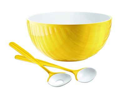 Guzzini SalatschÃŒssel mit Besteck Mirage