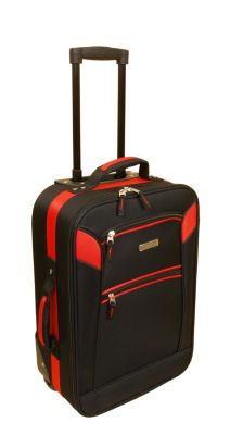Forum Trolley 48 cm Burga in schwarz-rot Preisvergleich