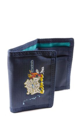 Brehme GeldbÃ¶rse Graffiti blau