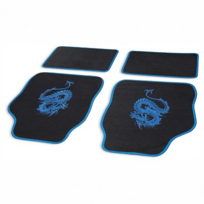 CARTREND Textil Fussmatten-Set Â