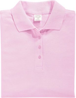 bodytec Poloshirt fÃŒr Damen, rosa, Gr.S