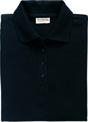bodytec Poloshirt fÃŒr Damen, schwarz, Gr.L