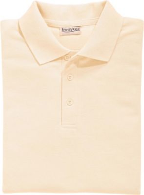 Herren-Poloshirt, vanilla, Gr.XXL