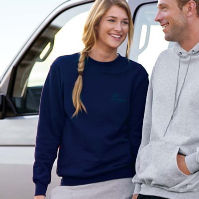 FRUIT OF THE LOOM Sweater, marine, Gr.L