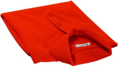 Polo-PiquÃ©-Shirt fÃŒr Damen, rot, Gr.XL