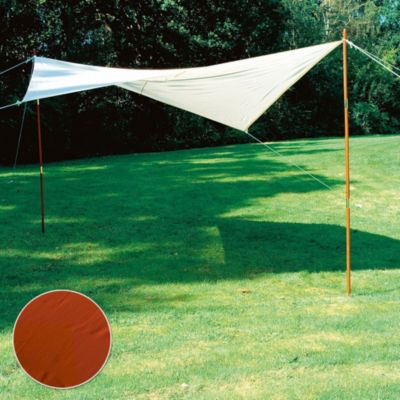 Sonnensegel, 5 x 4 m, natur