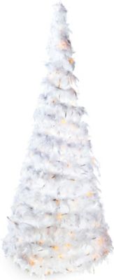 Beleuchteter Federtannenbaum