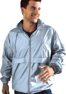 B&C Windbreaker fÃŒr Sie und Ihn metallic, silber, Gr.M