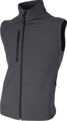 Herren Softshellweste, anthrazit, Gr.M