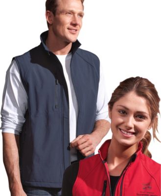 Herren Softshellweste, marine, Gr.M