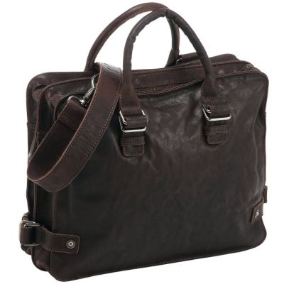 Harolds R. Johnson Businesstasche mit Laptopfach aus Leder 36 cm Preisvergleich