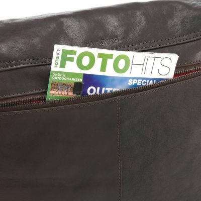 Harolds R. Johnson Messenger Bag aus Leder 37 cm Preisvergleich