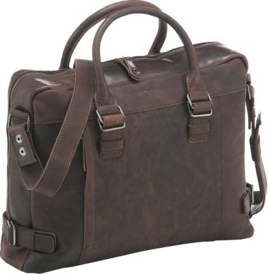 Harolds R. Johnson Businesstasche mit Notebookfach aus Leder 40 cm Preisvergleich