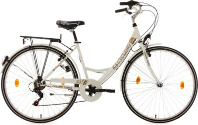 KS Cycling Cityrad 6 GÃ€nge Damenfahrrad Golden Times 28 Zoll