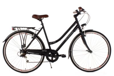 KS Cycling Cityrad 6 GÃ€nge Damenfahrrad Old Love (black) 28 Zoll