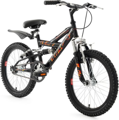 KS Cycling 18 Kinderfahrrad Fully Kinder-Mountainbike Helldogs