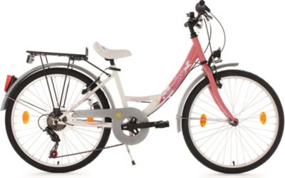 KS Cycling Jugendfahrrad 6 GÃ€nge MÃ€dchenfahrrad Fabulous 24 Zoll