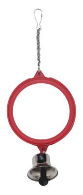 Kerbl Vogelspielzeug Spiegel mit Glocke, Durchmesser 5,5 cm