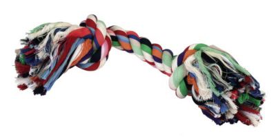 Kerbl Hundespielzeug Zahnknoten aus Baumwolle, ca. 37 cm / ca. 240 g