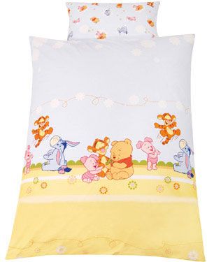 Z&Ouml;LLNER Bettw&auml;sche 80 x 80 cm Baby Pooh and Friends (1000-3) Preisvergleich