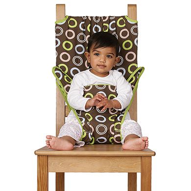 MOBISEAT - der faltbare Kindersitz f&uuml;r unterwegs Design choco chip Preisvergleich