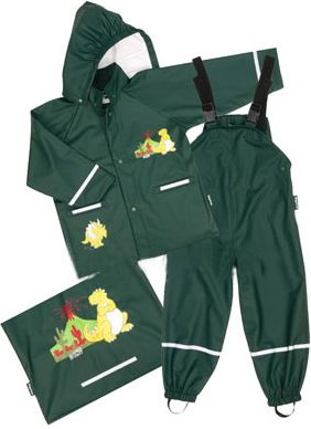 PLAYSHOES Regenanzug Dino gr&uuml;n Preisvergleich