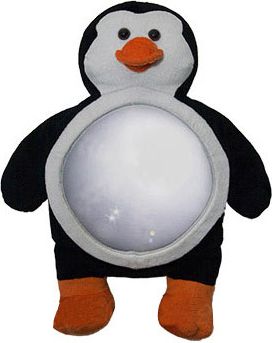 LUCA Spiegel f&uuml;r Autobabysitze Design Pinguin Preisvergleich