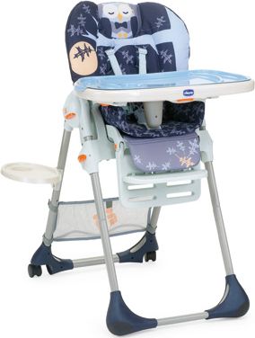 CHICCO Hochstuhl Polly 2 IN 1 Mr Owl 2011/12