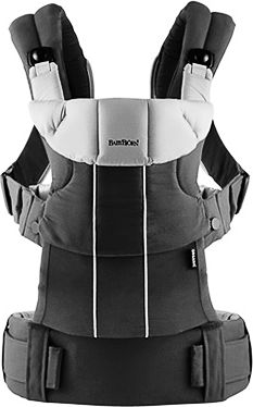BABYBJÃRN Tragesitz Comfort Carrier Organic Schwarz