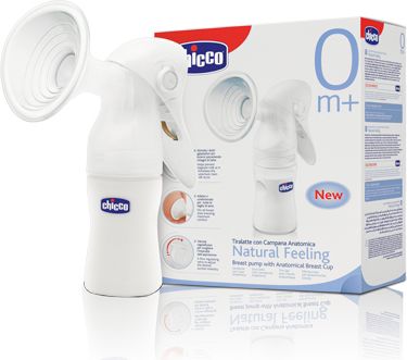CHICCO Regulierb. Milchpumpe Natural Feeling mit anatomischer Glocke 0+ BPA-frei Preisvergleich
