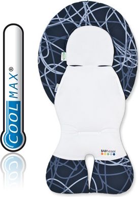 ODENWÃLDER Babycool-Auflage fÃŒr den Schalensitz (Kritzel marine)