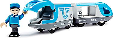 BRIO Blauer Reisezug