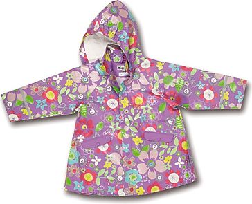 PLAYSHOES Regen-Mantel FLORA flieder