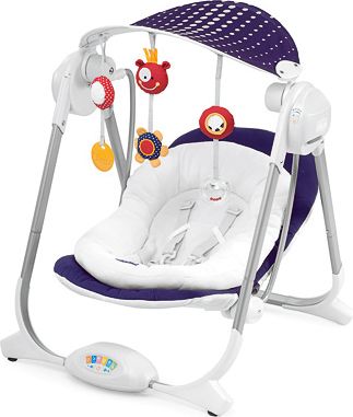 CHICCO Babyschaukel Polly Swing PURPLE RAIN Modell 2012 Preisvergleich