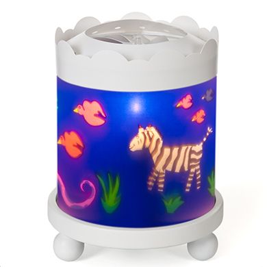 TROUSSELIER Karussell Magische Laterne JUNGLE weiss Preisvergleich
