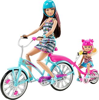 MATTEL Barbie my fab family Family Fahrrad Preisvergleich