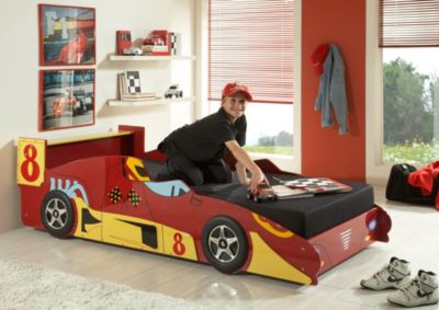 Autobett Rennwagen