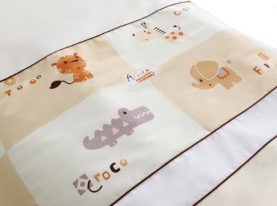 Pingulina Zweiteiliges Babyzimmer-Set Croco Kiefer Natur