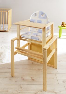 Pingulina Vierteiliges Babyzimmer-Set Croco Kiefer Natur