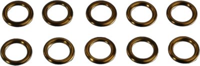Gardinenringe 11 x 16 mm f&uuml;r Scheibenstangen | 10 St&uuml;ck Preisvergleich