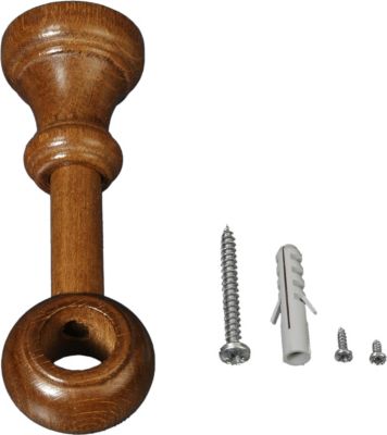 Tr&auml;ger f&uuml;r Gardinenstangen \"Flora\" 12 cm einl&auml;ufig | &oslash; 20 mm | 1 St&uuml;ck Preisvergleich