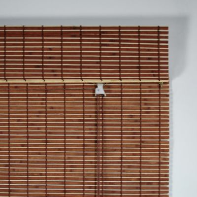 Rollo \"Holz\" mit Seitenzug | Holzrollo f&uuml;r Fenster und T&uuml;r Preisvergleich