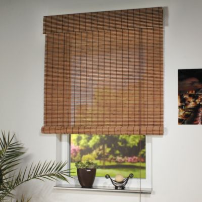 Rollo \"Holz\" mit Seitenzug | Holzrollo f&uuml;r Fenster und T&uuml;r Preisvergleich