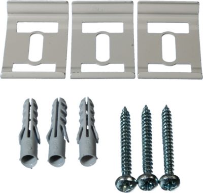 Deckenclip f&uuml;r Fl&auml;chenvorhangschienen | Schiebevorhang | 4 St&uuml;ck im Preisvergleich 