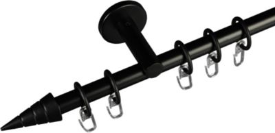 Gardinenstange \"Kegel mit Rille\" | 16 mm Stilgarnitur Preisvergleich