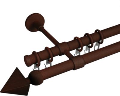 Gardinenstange \"Spear\" | 20 mm Stilgarnitur Preisvergleich